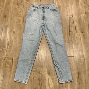 Vintage Levi's 414 11M High Rise Mom Jeans Women's 26X27 Made in USA 100% Cotton